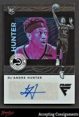 De'Andre Hunter Basketball Cards 2019 Panini Chronicles Flux Rookie Autographs Prices