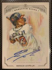 Ronald Acuna Jr. [Autograph] Baseball Cards 2019 Topps on Demand Momentum Rising Prices