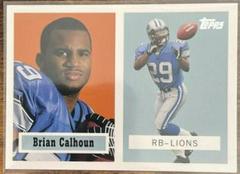 Brian Calhoun Football Cards 2006 Topps Turn Back the Clock Prices