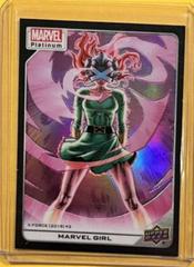 Marvel Girl [Black Rainbow] Marvel 2023 Upper Deck Platinum Prices