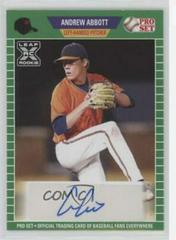 Andrew Abbott [Green] #PS-AA2 Baseball Cards 2021 Pro Set Autographs Prices