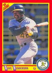 Dave Henderson #325 Baseball Cards 1990 Score Prices