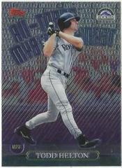 Todd Helton #M23 Baseball Cards 1999 Topps All Mystery Finest Prices