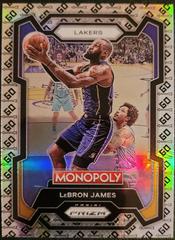 LeBron James [Go] #40 Basketball Cards 2023 Panini Prizm Monopoly Prices
