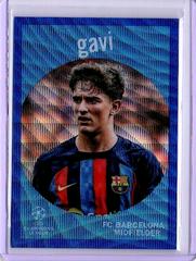Gavi [Blue Wave] #59-9 Soccer Cards 2022 Topps Chrome UEFA Club Competitions 1959 Prices