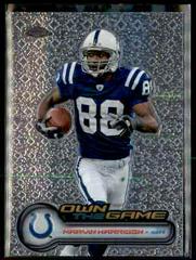Marvin Harrison #OTG22 Football Cards 2006 Topps Chrome Own the Game Prices