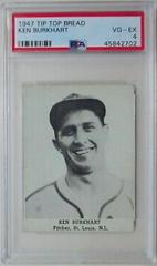Ken Burkhart Baseball Cards 1947 Tip Top Bread Prices