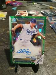 Asa Lacy [Green Refractor] #BSPA-AL Baseball Cards 2021 Bowman Sapphire Autographs Prices