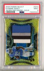 D'Andre Swift [Gold Prizm] Football Cards 2020 Panini Select Jumbo Rookie Swatch Prices