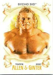 Sycho Sid Wrestling Cards 2021 Topps Heritage WWE Allen & Ginter Prices