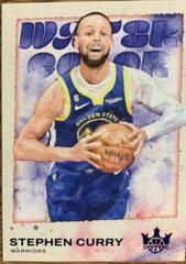 Stephen Curry [Sapphire] #17 Basketball Cards 2023 Panini Court Kings Water Color Prices