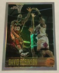 David Robinson [Refractor] #80 Basketball Cards 1996 Topps Chrome Prices