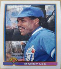 Manny Lee #21 Baseball Cards 1991 Bowman Prices
