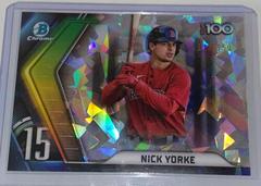 Nick Yorke [Atomic] Baseball Cards 2022 Bowman Scouts' Top 100 Prices
