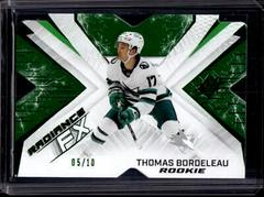 Thomas Bordeleau [Green] #RFX-80 Hockey Cards 2022 SPx Radiance FX Prices