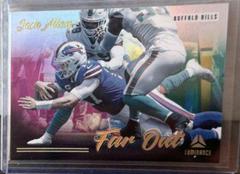 Josh Allen #FO-JAL Football Cards 2022 Panini Luminance Far Out Prices