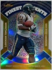 LaDainian Tomlinson [Gold Refractor] #VFM-LT Football Cards 2007 Topps Finest Moments Prices