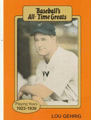 Lou Gehrig Baseball Cards 1987 All Time Greats Prices