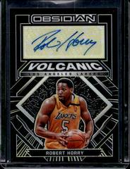 Robert Horry [Yellow] Basketball Cards 2021 Panini Obsidian Volcanic Signatures Prices