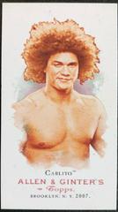 Carlito #4 Wrestling Cards 2007 Topps Heritage III WWE Allen & Ginter Superstars Prices