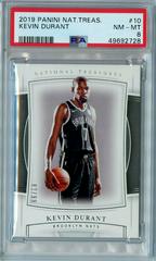 Kevin Durant Basketball Cards 2019 Panini National Treasures Prices