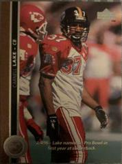 Carnell Lake Football Cards 1996 Upper Deck Prices