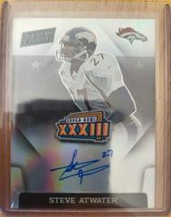 Steve Atwater Football Cards 2022 Panini Prizm Super Bowl Signatures Prices