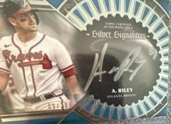 Austin Riley [Blue Silver] #SS-ARI Baseball Cards 2023 Topps Five Star Signature Prices