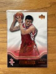 Yao Ming Basketball Cards 2004 Upper Deck Pro Sigs Prices