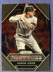 Aaron Judge Baseball Cards 2021 Panini Prizm Fireworks Prices