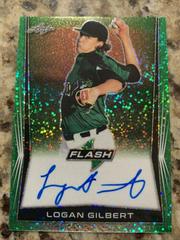 Logan Gilbert [Green] #BA-LG1 Baseball Cards 2018 Leaf Flash Autographs Prices