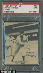Wess Ferrell [Wes] #174 Baseball Cards 1934 Batter Up Prices