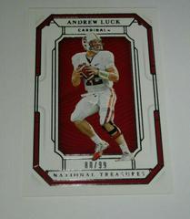 Andrew Luck #28 Football Cards 2019 Panini National Treasures Collegiate Prices