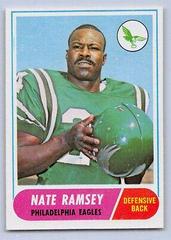 Nate Ramsey #136 Football Cards 1968 Topps Prices