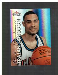 Trajan Langdon Basketball Cards 1999 Fleer Force Prices