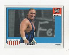 Jesse Wrestling Cards 2008 Topps Heritage IV WWE Prices