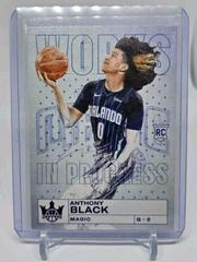 Anthony Black [Sapphire] #18 Basketball Cards 2023 Panini Court Kings Works in Progress Prices
