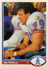 Ray Childress Football Cards 1991 Upper Deck Prices