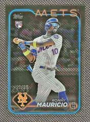 Ronny Mauricio [Clear] #224 Baseball Cards 2024 Topps Prices