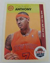 Carmelo Anthony #5 Basketball Cards 2012 Panini Past & Present Prices