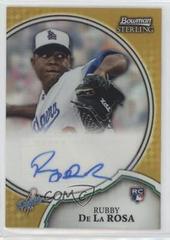 Rubby de La Rosa [Gold Refractor] Baseball Cards 2011 Bowman Sterling Rookie Autographs Prices