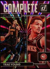 Trae Young [Purple Laser] #10 Basketball Cards 2022 Panini Donruss Complete Players Prices