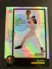 Pedro Martinez [Refractor] #234 Baseball Cards 1998 Bowman Chrome International Prices