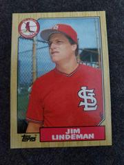 Jim Lindeman #65T Baseball Cards 1987 Topps Traded Prices