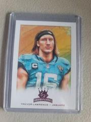 Trevor Lawrence [Red] Football Cards 2021 Panini Chronicles Gridiron Kings Prices