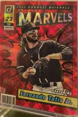 Fernando Tatis Jr. [Red] #M-2 Baseball Cards 2022 Panini Donruss Marvels Prices