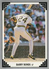 Barry Bonds Baseball Cards 1991 Leaf Prices