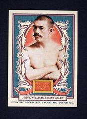 John L. Sullivan #3 Baseball Cards 2013 Panini Golden Age Prices