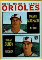 Dylan Bundy, Manny Machado [Refractor] #HC94 Baseball Cards 2013 Topps Heritage Chrome Prices
