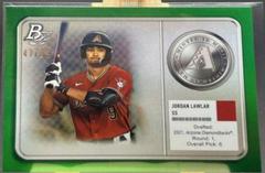 Jordan Lawlar [Green] #MM-13 Baseball Cards 2022 Bowman Platinum Minted in Merit Prices